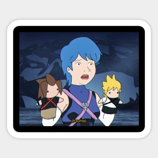 Luaqua - Kingdom Hearts of the Hill Sticker